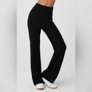 ALO Yoga Black Wide Leg Women's Pants